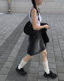 Kino Washing Denim Mini Skirt