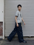 BACK-POINT DENIM PANTS