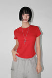 [SET] WAIST LAYERED TEE
