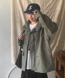 [unisex] Mahaji Over Hood Wind Jumper