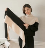 Teiel Wool Knit Muffler