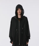 Oversized 2-Hooded Zip Up