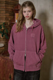 [2-WAY] Rust Patch Pigment Hood Zip-Up
