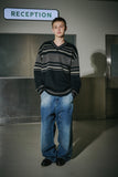 Cheese Club V-neck Knit