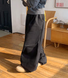 [Unisex] Mikala Banding Wide Brushed Pants