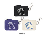 Bear Keyring Card Wallet