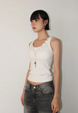 KEY CHARM SLEEVELESS