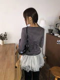 Boran Knot Half Moon Cross Bag
