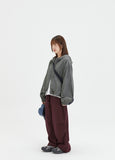 [BAONHAUS] Picef Cotton Banding Parachute Pants