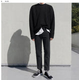 Bonit Black Blue Regular Denim Pants