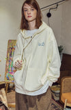 Wind Puppy Embroidered Hood Zip-Up