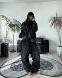 Edion Crop Leather Jacket