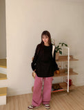 Bulkin brushed banding painter strap pants