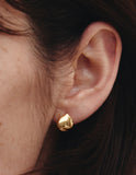 H-edition Silver Water Drop Earrings