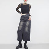 Pinia See-Through T-Shirt + Sleeveless Set