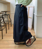 Tohi String Cargo Long Skirt