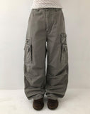 Poron Cargo Wide Pants