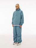 Color Matching Stitch Hood Anorak