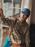 Aid Overfit Check Shirt