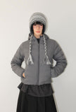 SLEEK HOODED PADDED JACKET
