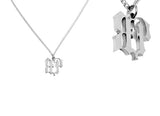BP Gothic Initial Necklace