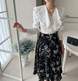 Roche Flower Banding Skirt