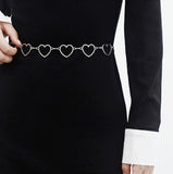 Calendar Heart Chain Belt