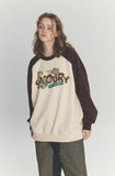 SNACK CAT Raglan Sweatshirt