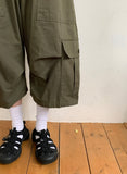 [unisex] Penh Banding Cargo Bermuda Pants