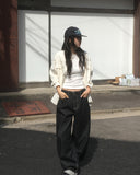 Cozzle Wide Raw Denim Pants