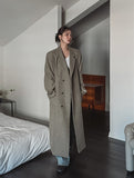 [wool80%] Mori Maxi Wool Hidden Coat