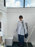 [unisex] Mibilo Color Over Long Sleeve Tee