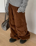 Comta Heart Cargo Corduroy Pants
