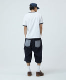 FLAG APPLIQUE RINGER TEE