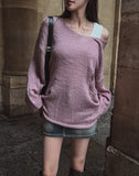 Damage Deep V-neck Knitwear