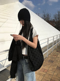 Popo Dot Big Shoulder Bag