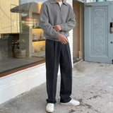 Feed one tuck wide slacks