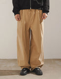 Cotton Peach Wide Banding Pants