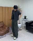 Sedon buckle check shirt jacket