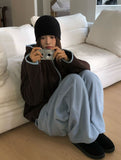 Dekan Fleece Back Pocket Banding Wide Pants