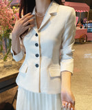 Leujua Collar Jacket