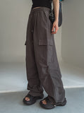loopy pocket cargo nylon pants