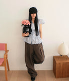 Chiring Frill String Blouse