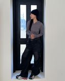 Arun Stripe Hood Long Sleeve T-shirt