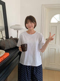 Cohan Pleats Crop Short Sleeve Tee