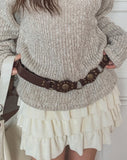 Vintage Mood Buckle Belt