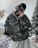 DS Raccoon Camo Hooded Padding
