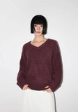 DOWNY V-NECK KNIT