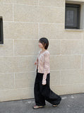 [BAONHAUS] Mitboss Nylon Banding Wide Pants