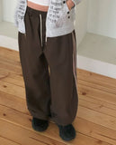 Choking Track Banding Strap Wide-Fit Training Long Pants